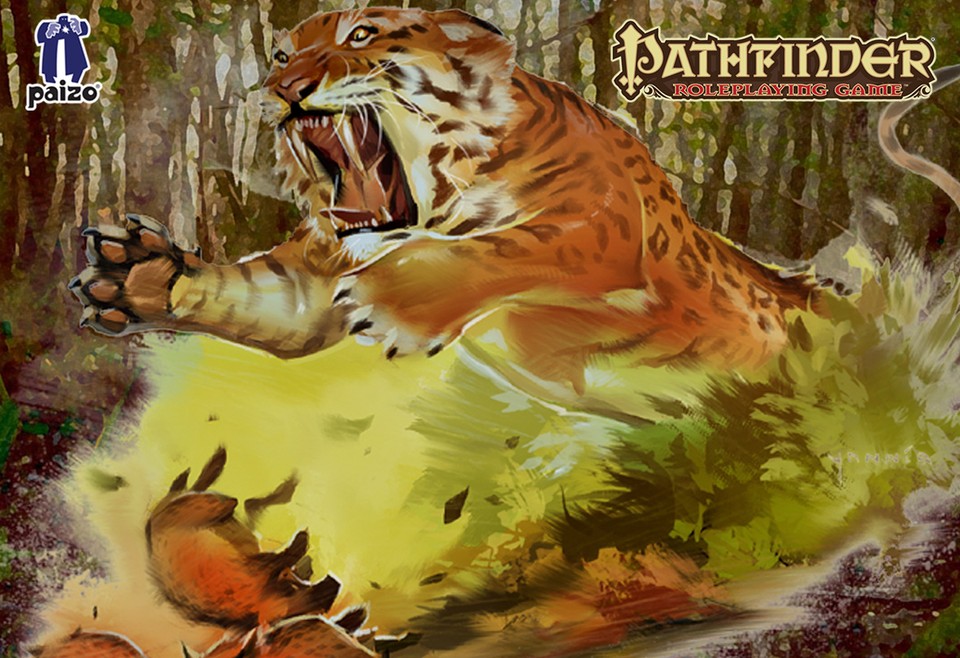 Image of Tiger battle