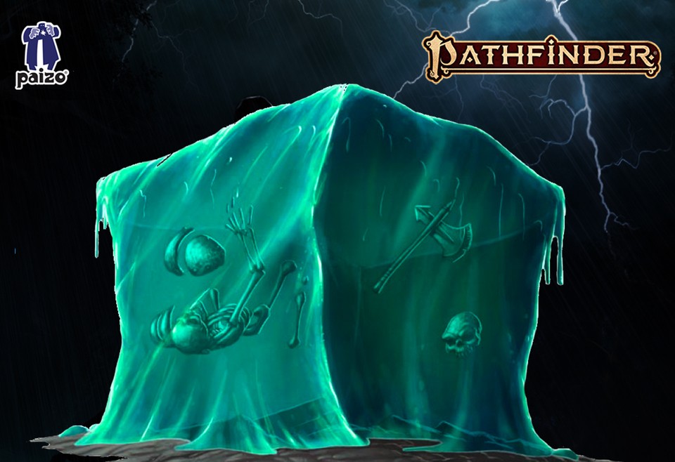 Image of Gelatinous cube battle