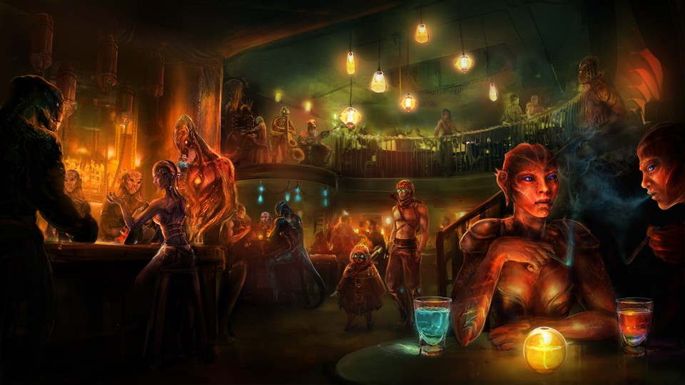 Image of Alien cantina