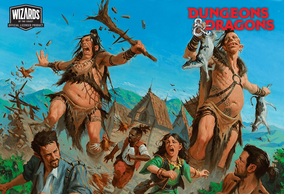 Image of Hill giant battle