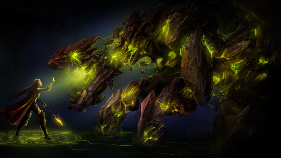 Image of Earth elemental (Sci-fi)