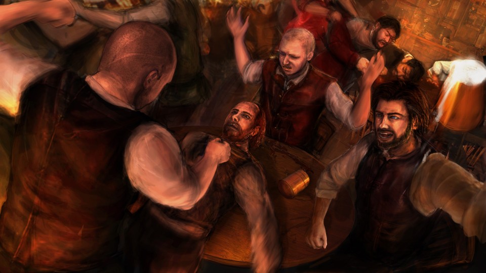 Image of Tavern brawl