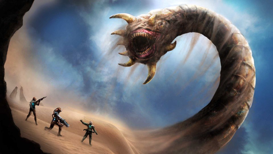 DnD Music & Sound Effects, Giant Sand Worm